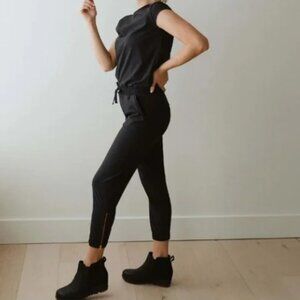 Albion Women's Black Athletic Active Jumpsuit‎ Size XS